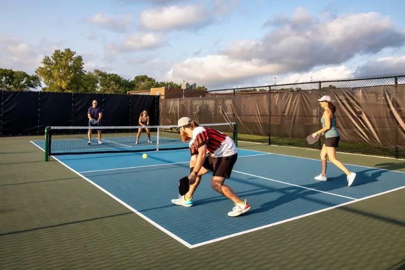 Luật pickleball đôi